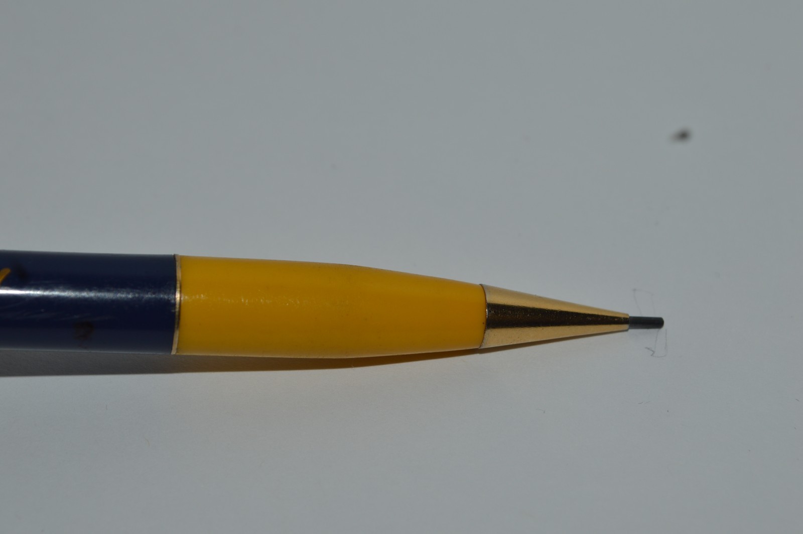 Planters Mr. Peanut Mechanical Pencil 1.1mm Red Barrel Made In USA Circa 1960’s