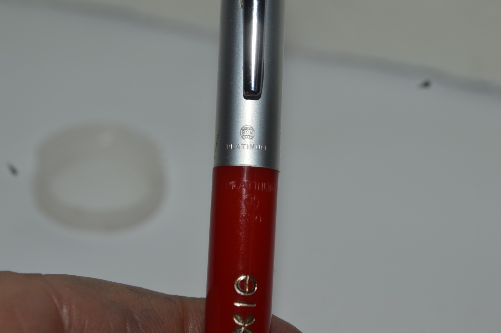 PLATINUM M30 Mechanical Pencil 0.9mm Dixie Cups Promo Red 1960’s Excellent