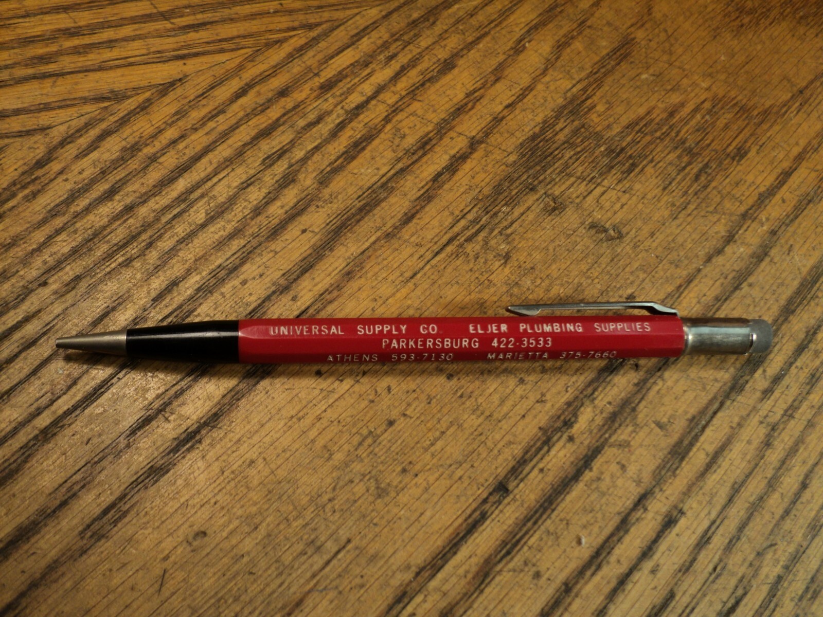Vintage Autopoint Mechanical Pencil Universal Supply Eljer Plumbing Supplies