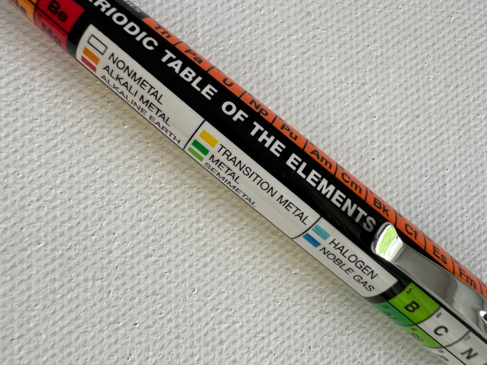 Retro 51 Tornado Mechanical Pencil, Dmitri Periodic Table of Elements, 1.15mm…
