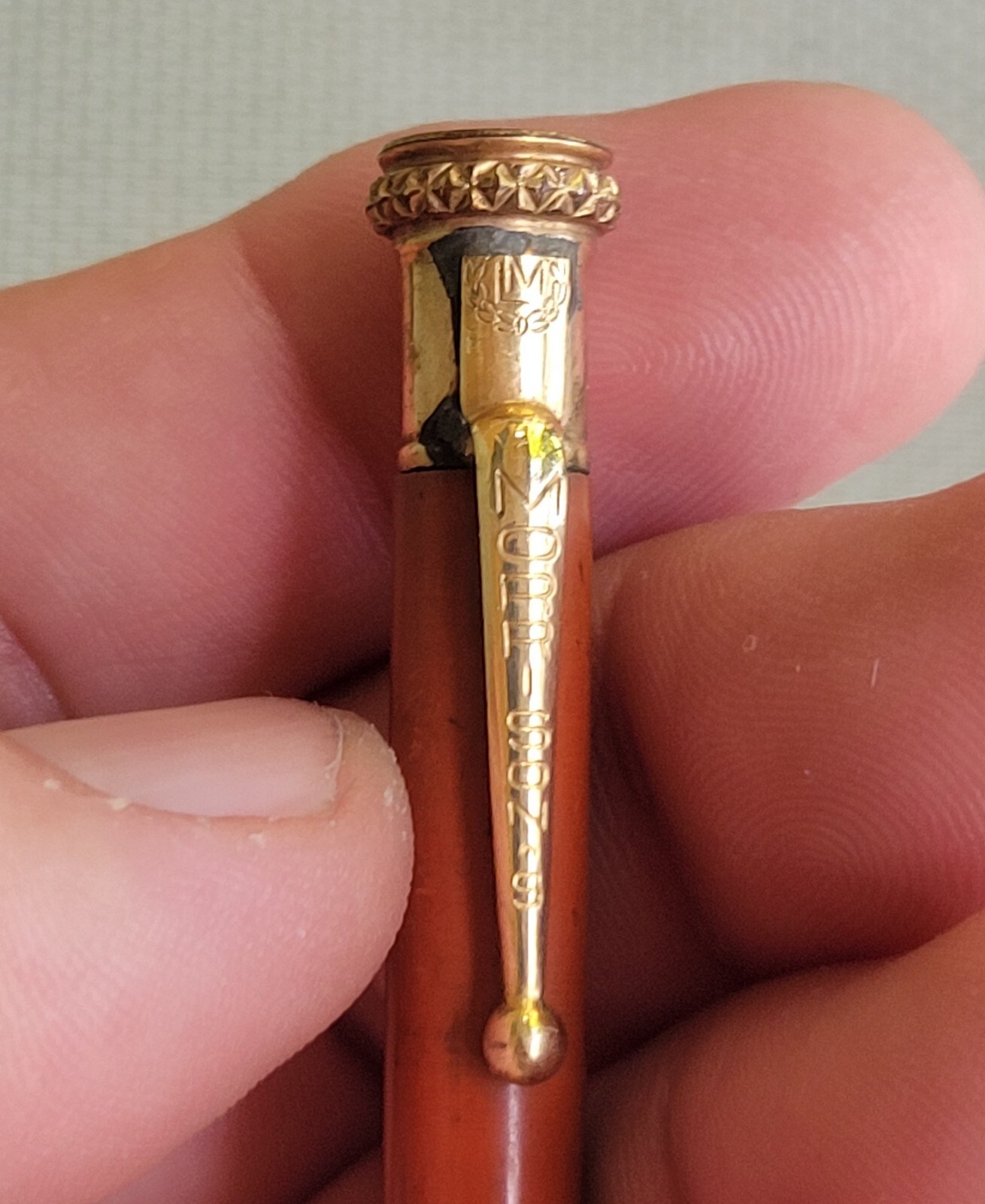 Vintage Early Morrisons Mechanical Pencil Gold Filled