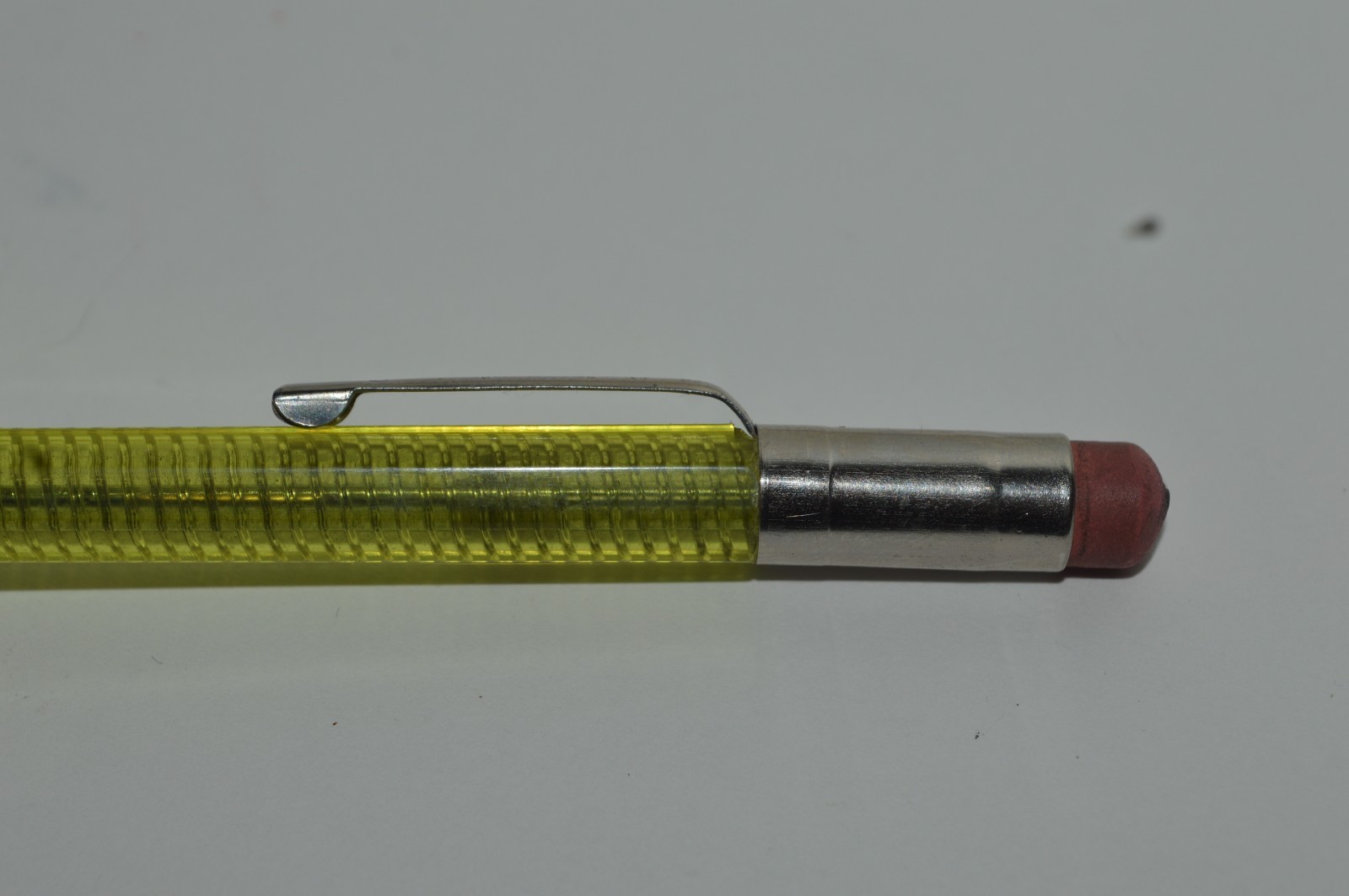 SCRIPTO K780 Mechanical Pencil 1.1mm Translucent Yellow USA 1970’s Excellent