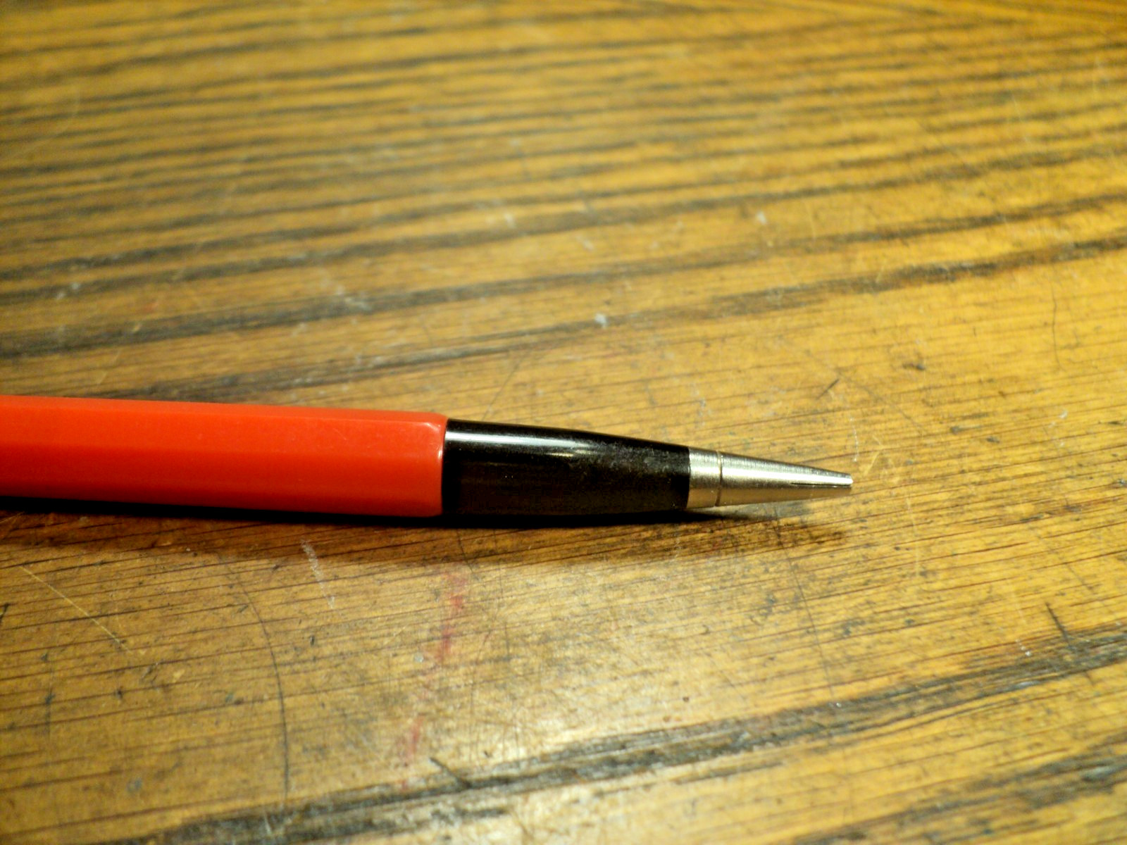 Vintage Durolite Mechanical Pencil First State Bank Elkhart KA 5-5/8″ Long USA