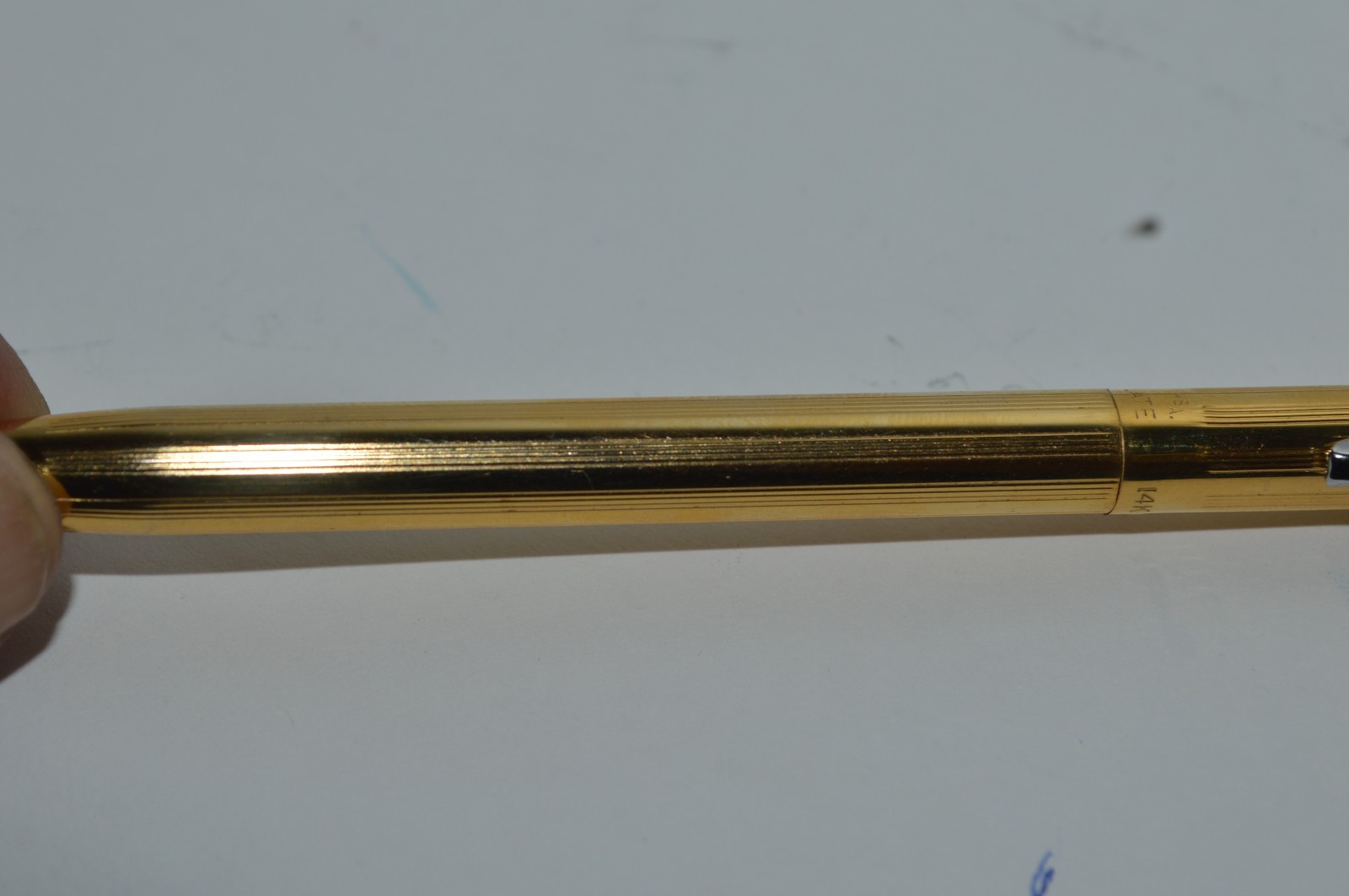 HAMILTON 14k Gold Electroplate Mechanical Pencil 0.9mm Made In USA Circa 1970s