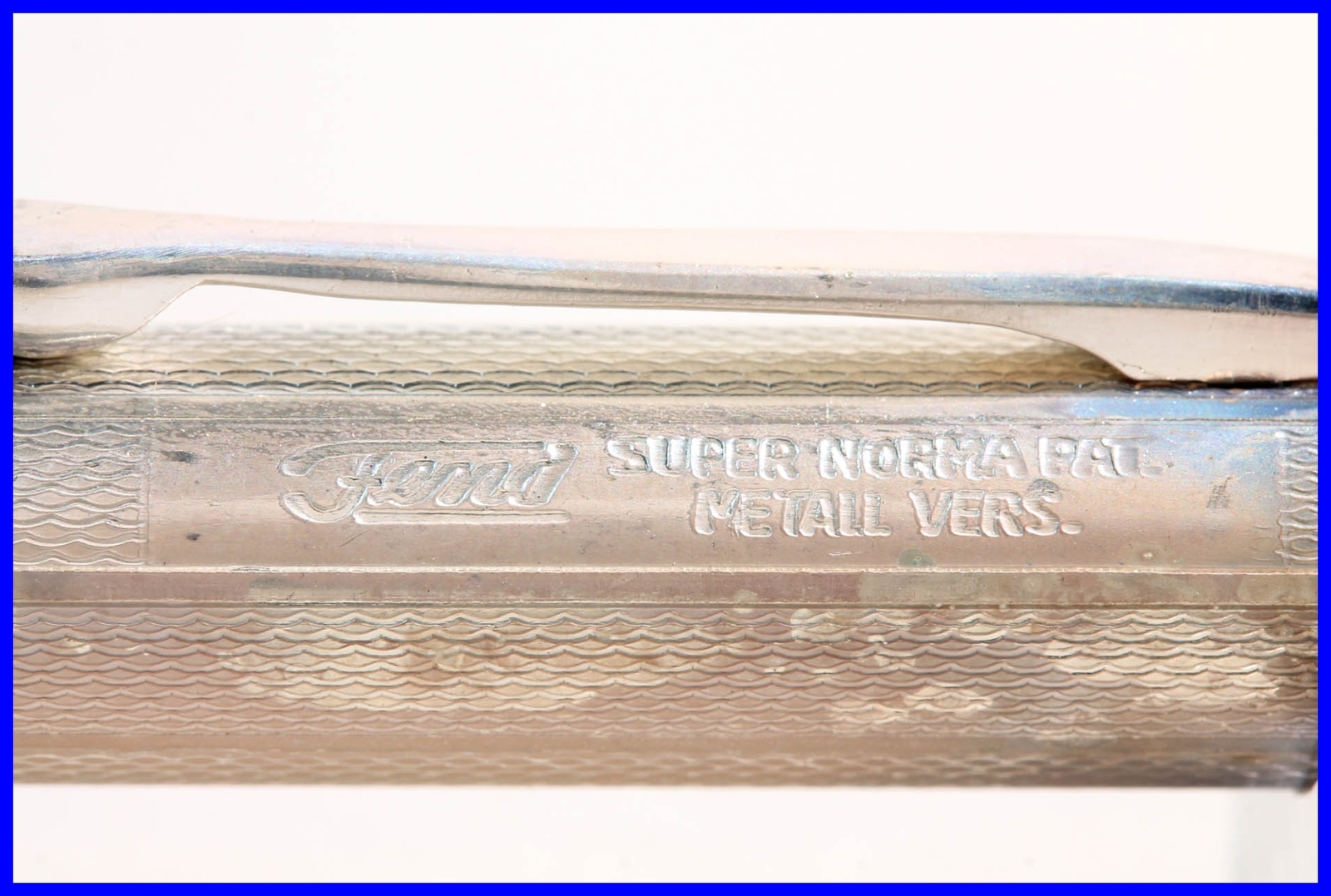silver plated FEND SUPER NORMA all metal 4-color Pencil from the 1960ies MINT B