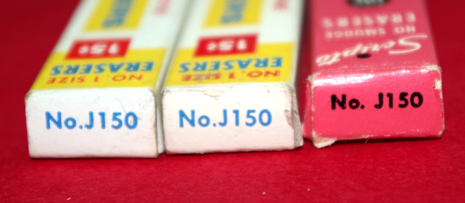 NOS Vintage 75 Pencil Leads & Erasers-Eagle-Semaphore Mikado-Scripto KOH-I-NOOR