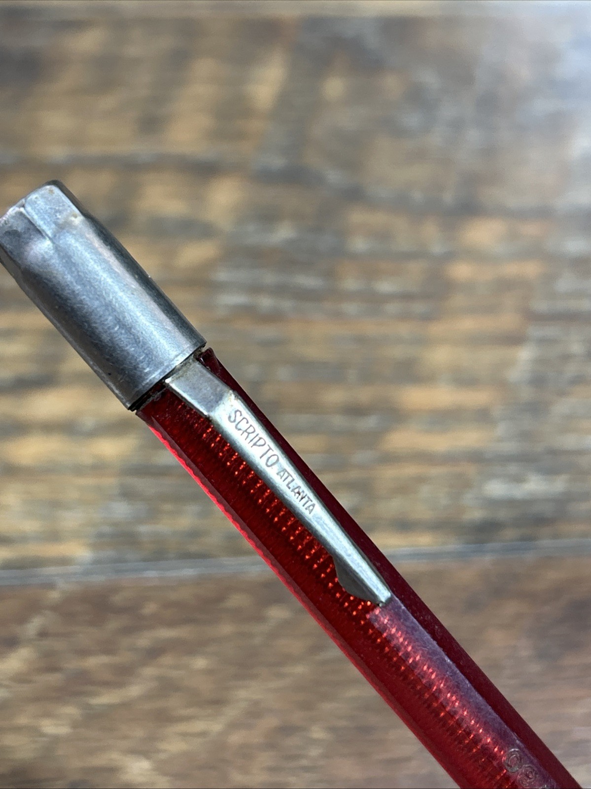 Vintage Scripto Classic K780 Mechanical Pencil – Red