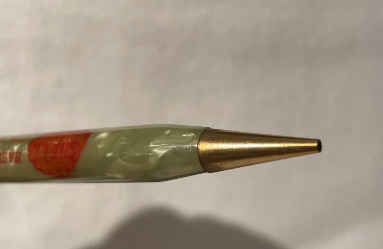 Vintage Mechanical Pencil, Rash Shell Service advertisement