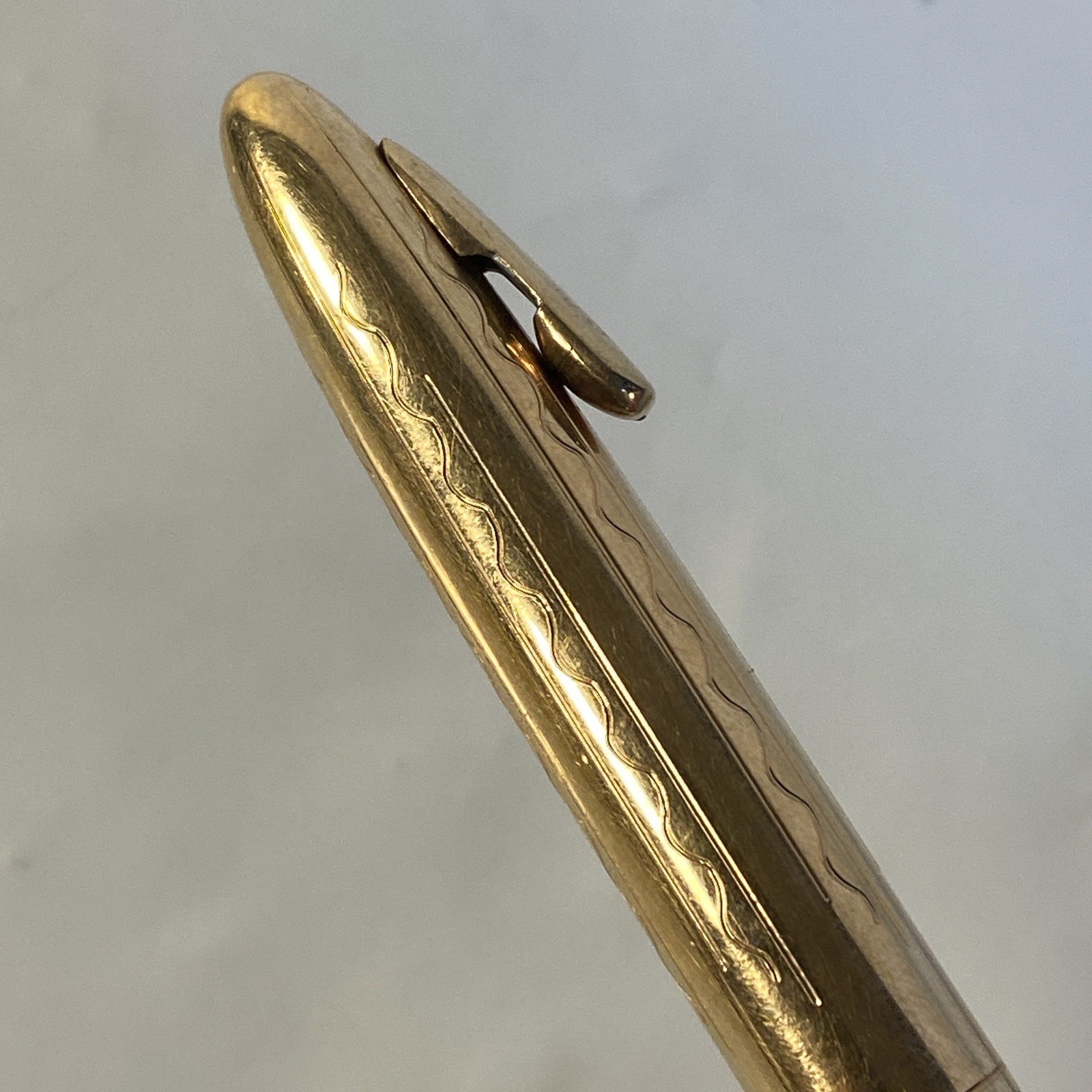 Sheaffer Mechanical Pencil SA 600 Small 4” Black & Gold Vintage