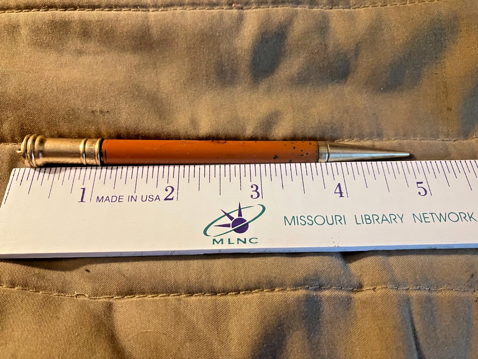 Parker Duofold Orange Mechanical Pencil 1920’s