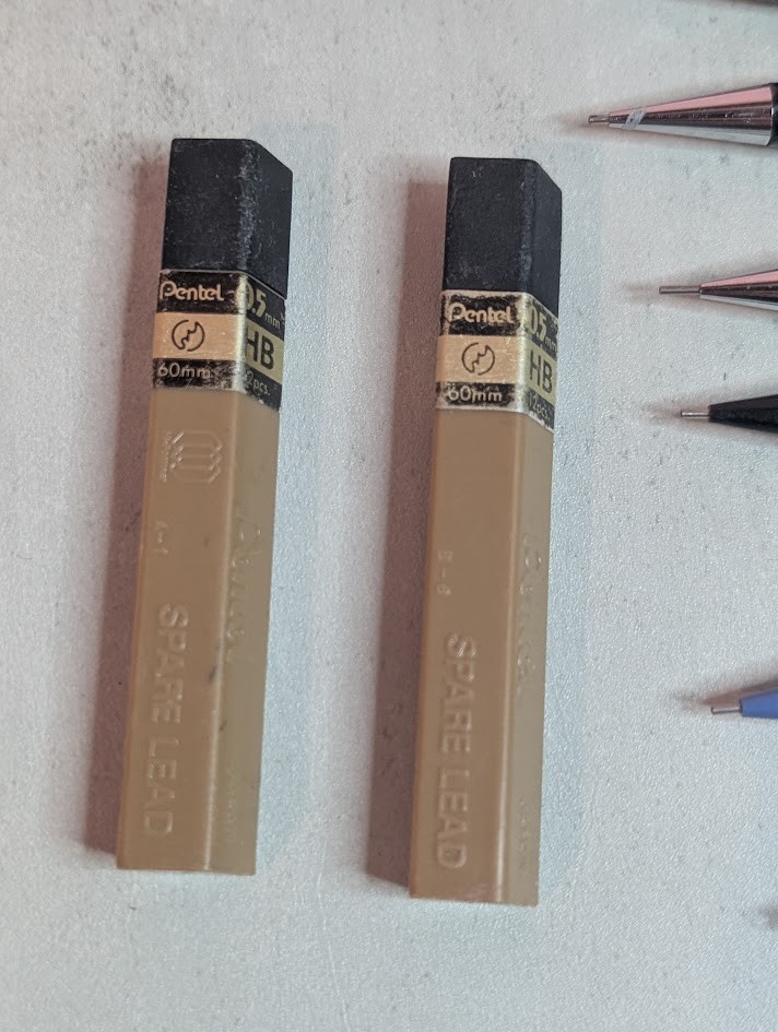 Lot of 11 Vintage Pentel Mechanical Pencils P205 P225 Sharplet-2 Gizmo