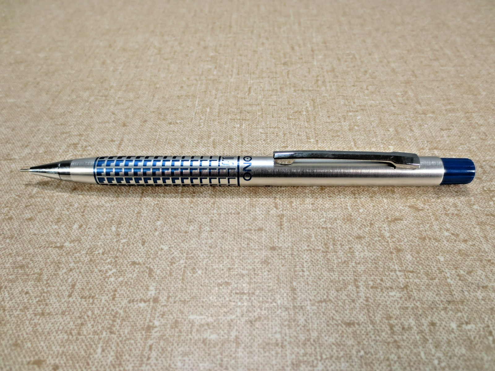 Vintage TOMBOW MONO Mechanical Pencil .5mm Lead Sticker Made Japan Graph Blue