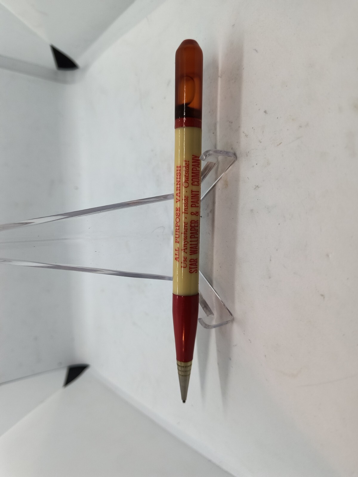 1950’s Mechanical Pencil, Adv., Star Wallpaper & Paint, Kyanize 1.18mm Lead.