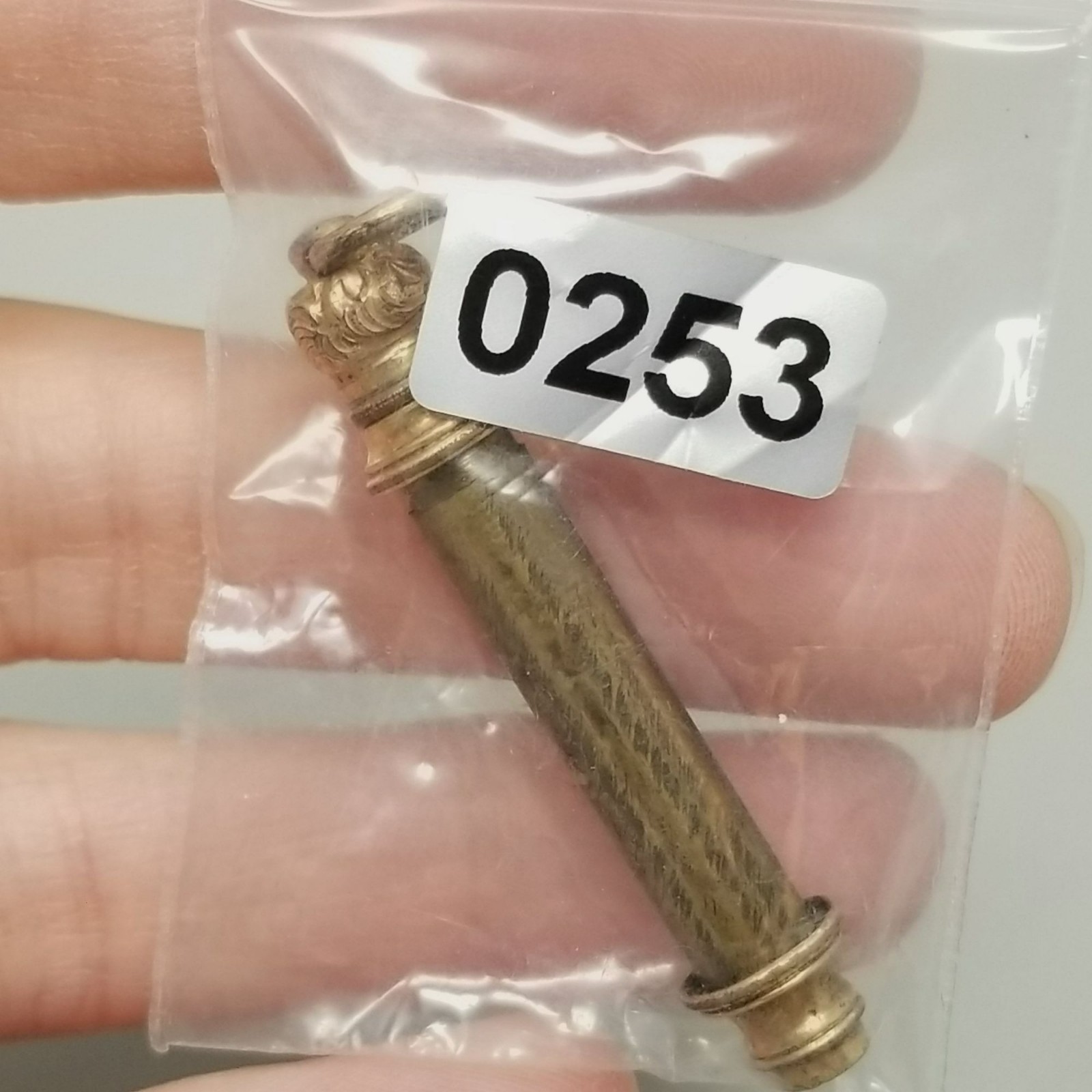 Antique Mechanical Retractable Propelling Pencil Gold Filled Engraved Gertie