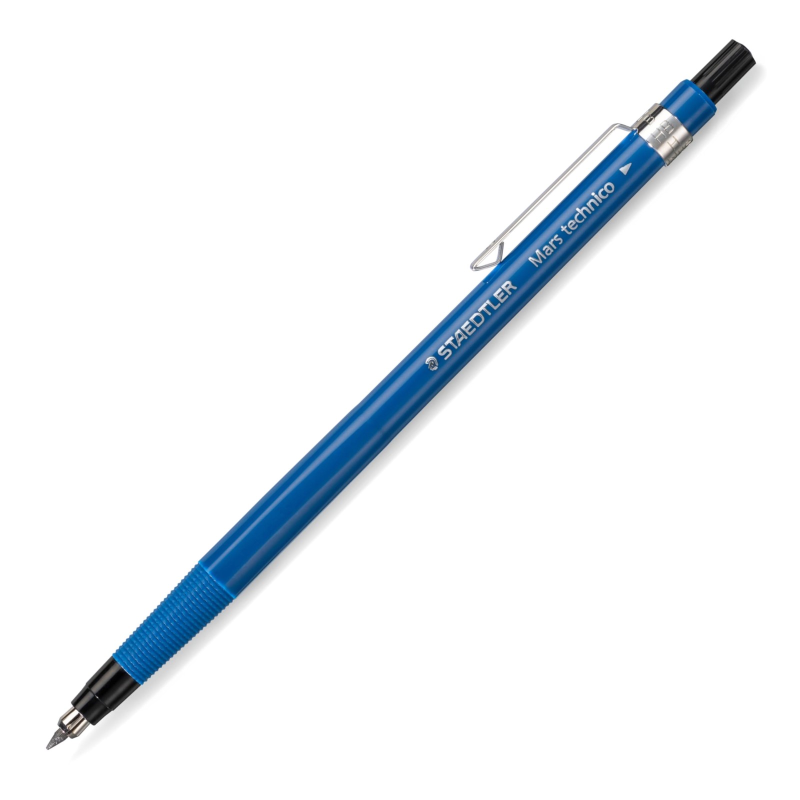 Staedtler Technico 2Mm Mechanical Pencil Set With Eraser Lead Refills Blue