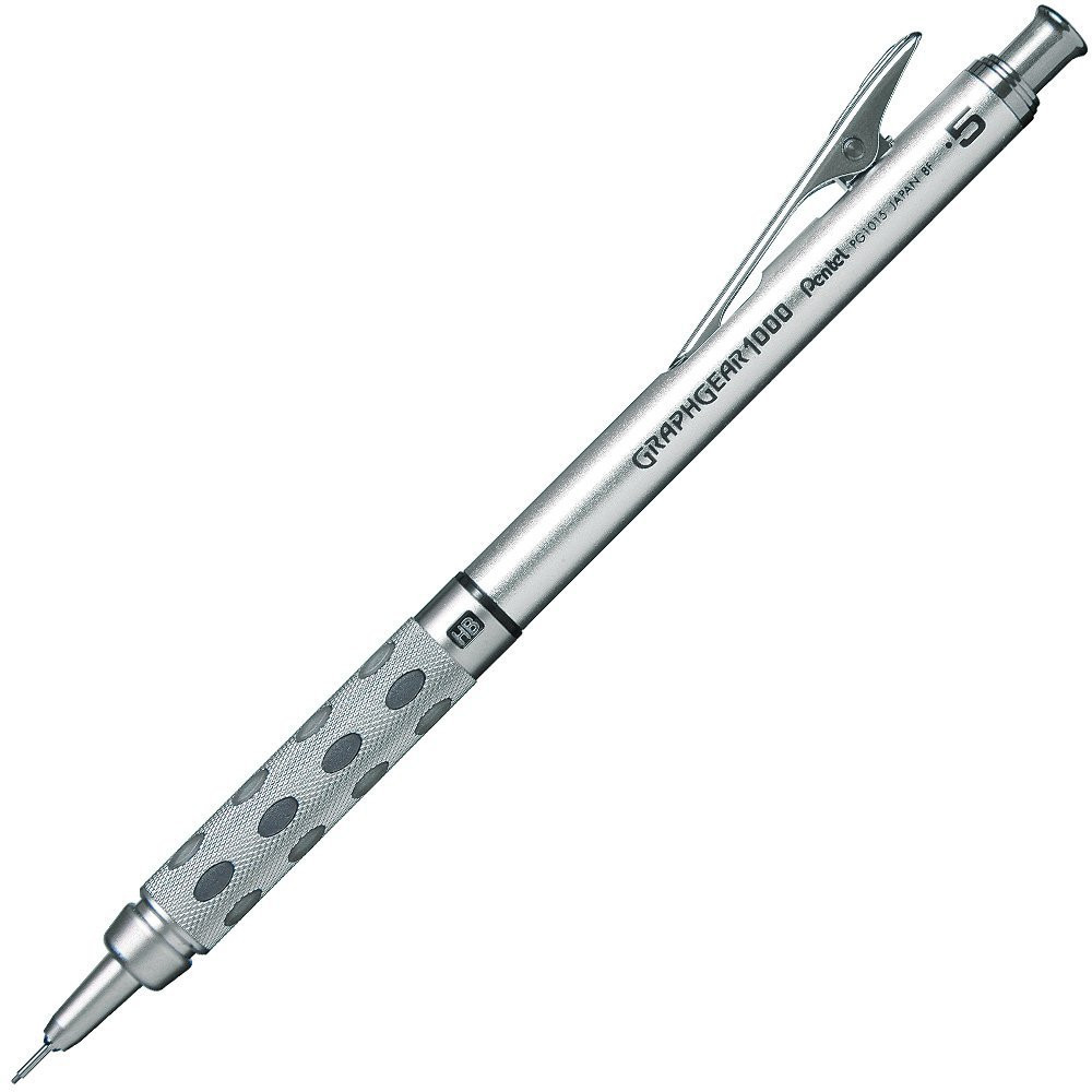 Pentel Japan PG1015 Graphgear 1000 Sharp Pencil (0.5mm) Pro Mechanical Pen