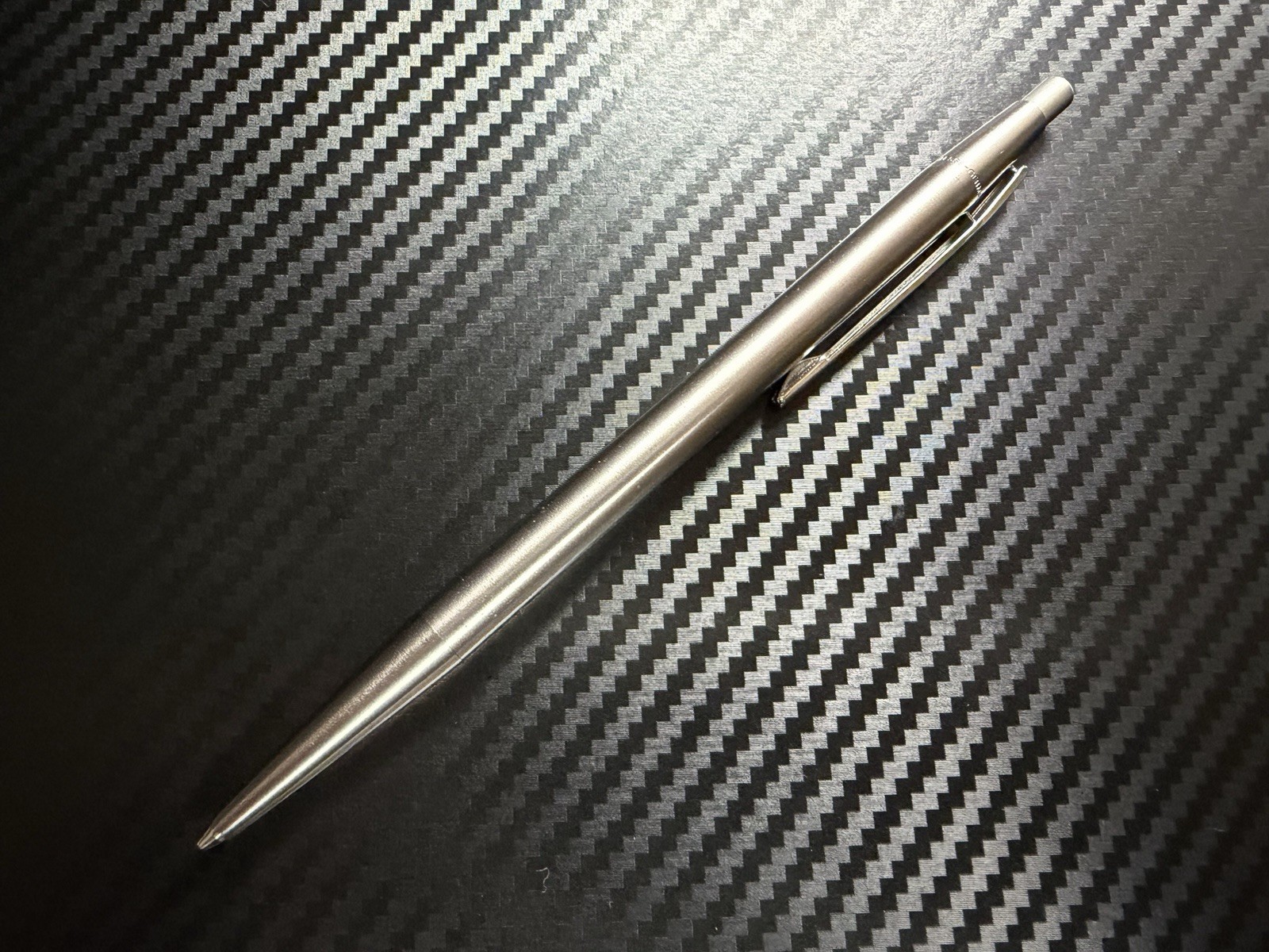 Very Good Condition Montblanc Noblesse Stainless Steel Mechanical Pencil 0.5mm