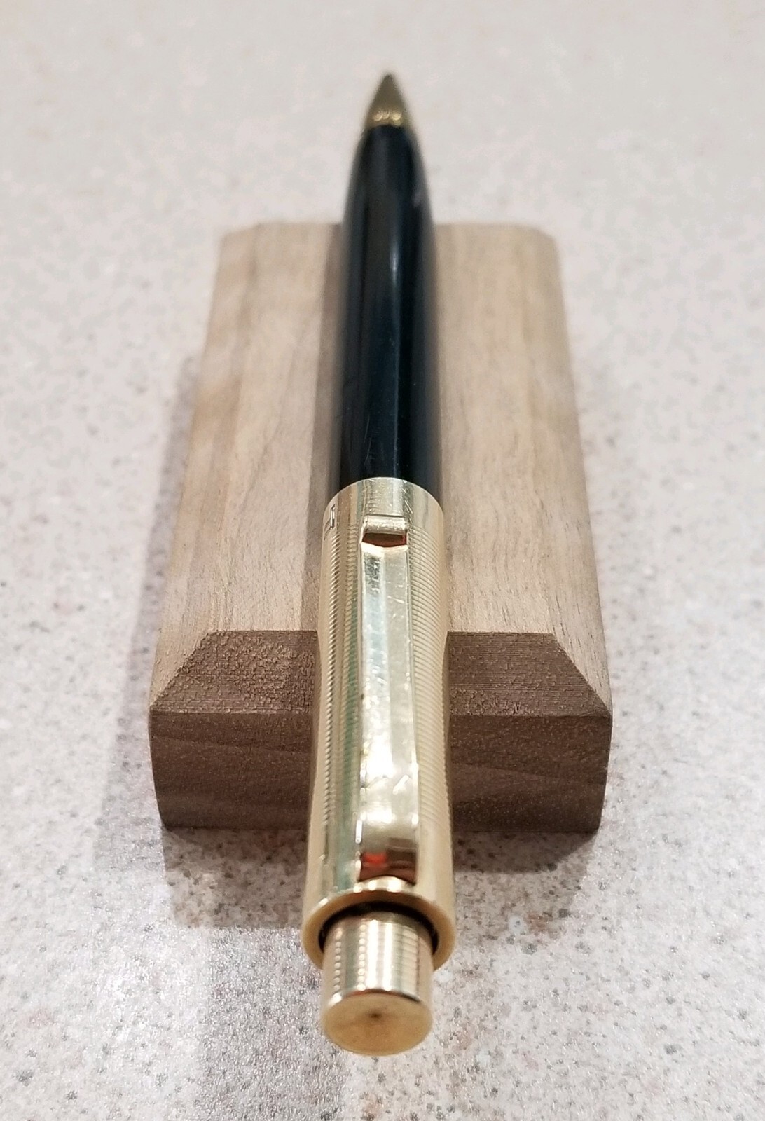 Vintage Eversharp 1/10 14K Gold Filled Mechanical Pencil- Black & Gold- Working