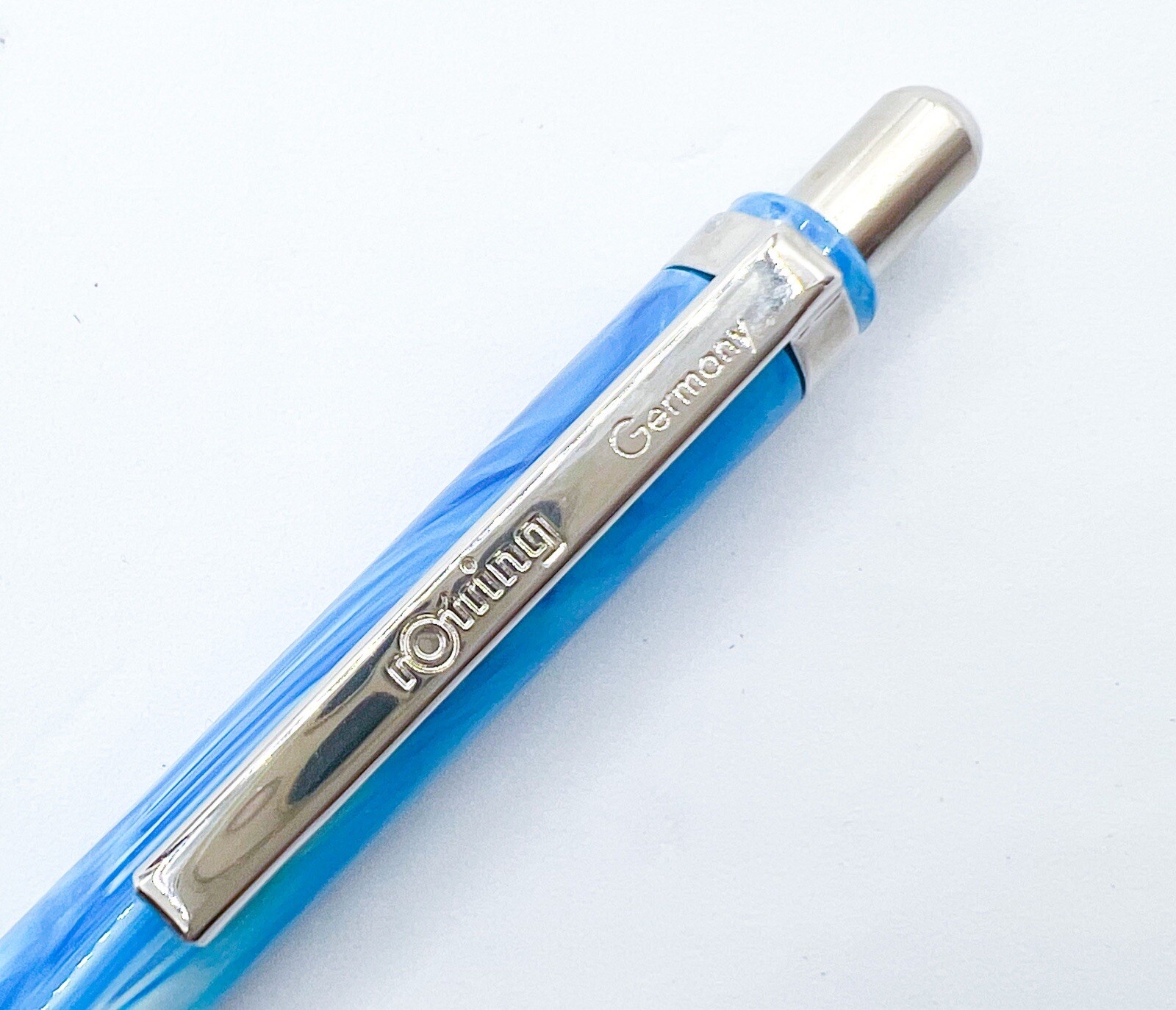 New rotring tikky special Mechanical Pencil marble Blue 0.9/1.0mm 0.9 1.0
