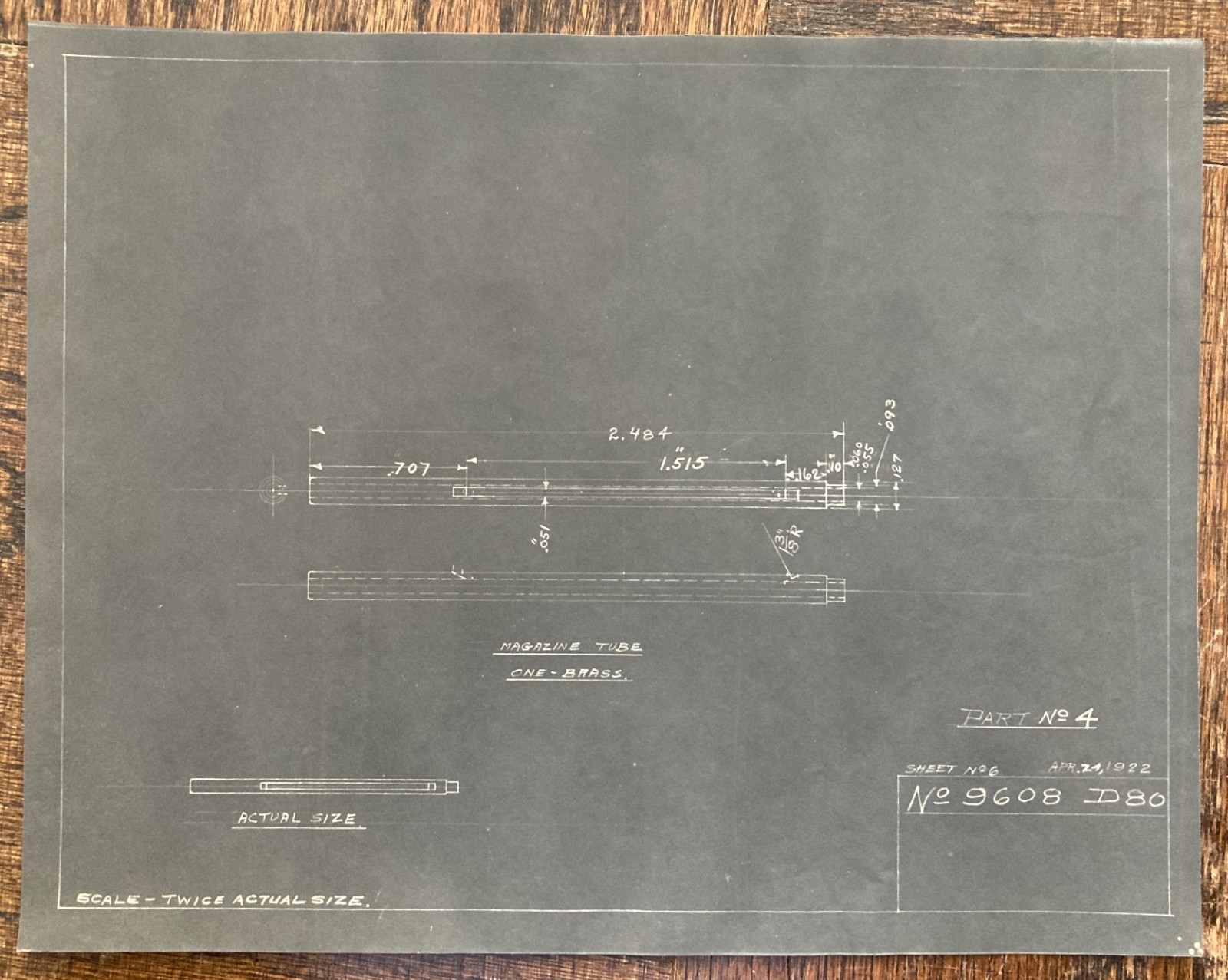 Lot of Original Antique 1922 Mechanical Pencil Pen Blueprints Industrial Archive