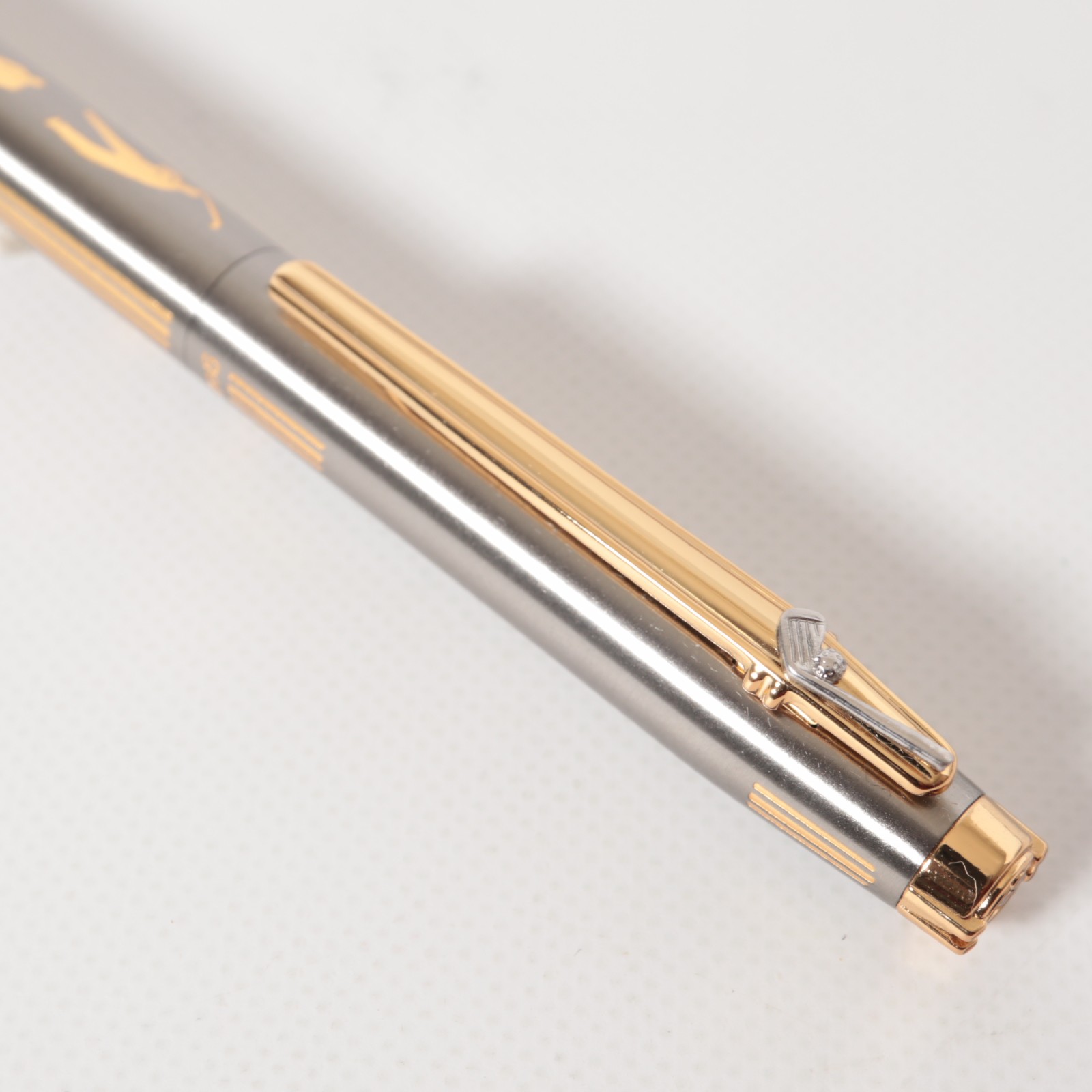 Elysee Sports Series Golf Mechanical Pencil 24K Gold Electroplated W/Box Papers