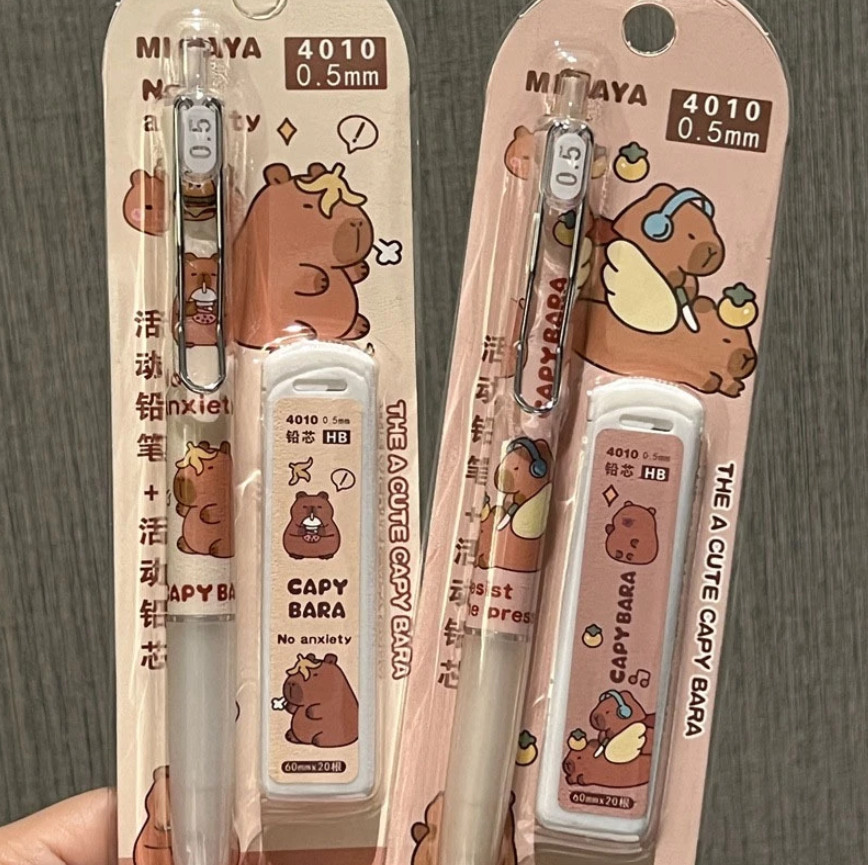 Cute Mechanical Pencil Set Automatic Pencil 0.5mm Primary School Pencil