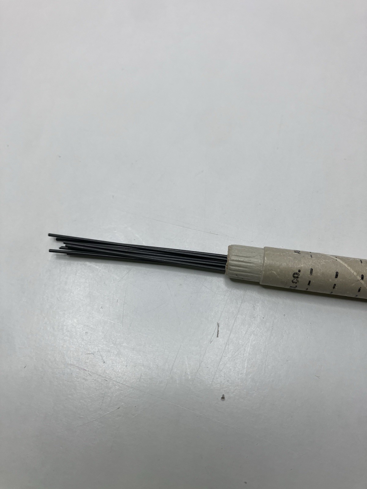 Vintage Mechanical Pencil Venus Velvet Super Thin Lead Container With Lead