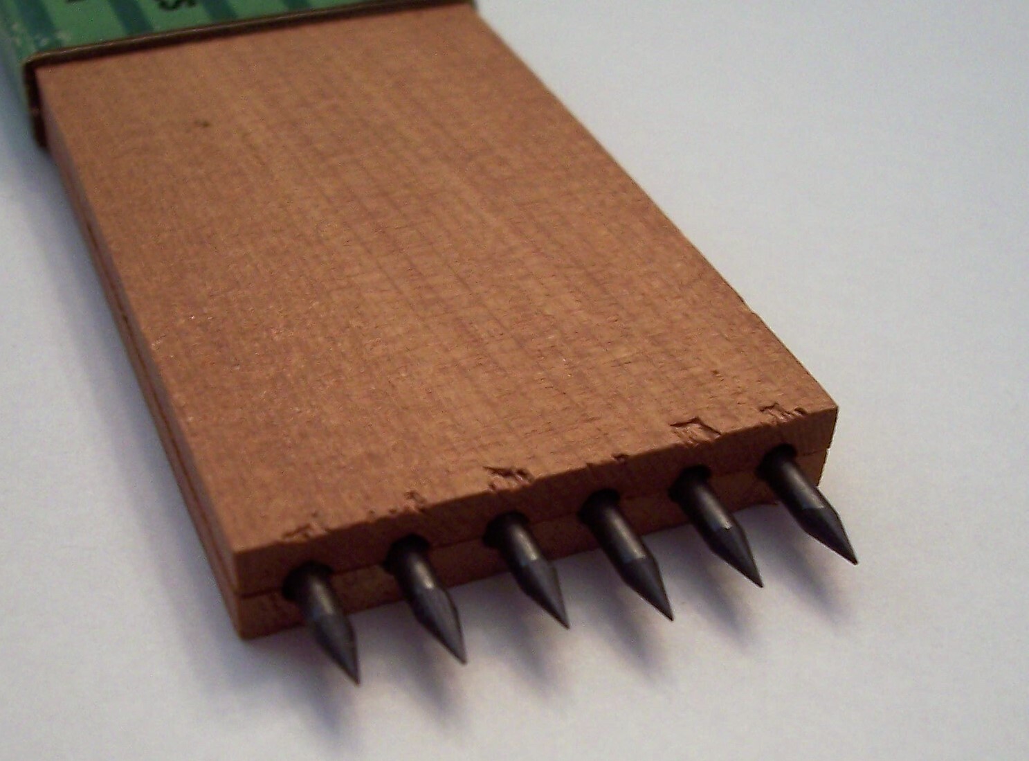 Vintage 6 Pack Eberhard Faber Microtomic 6100 4H 14 Degree Artist Pencil Leads