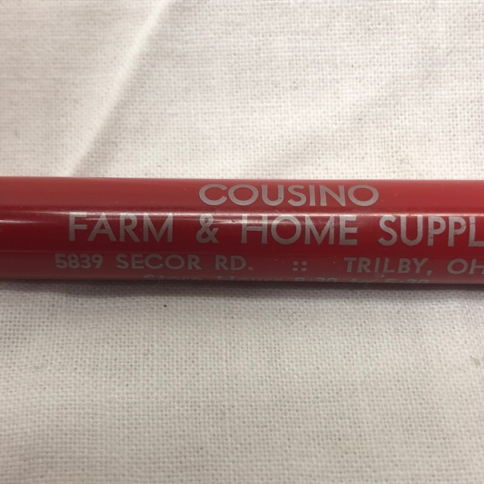 Vintage Redi Point Mechanical Pencil Advertising Trilby Ohio Cousino Farm Supply