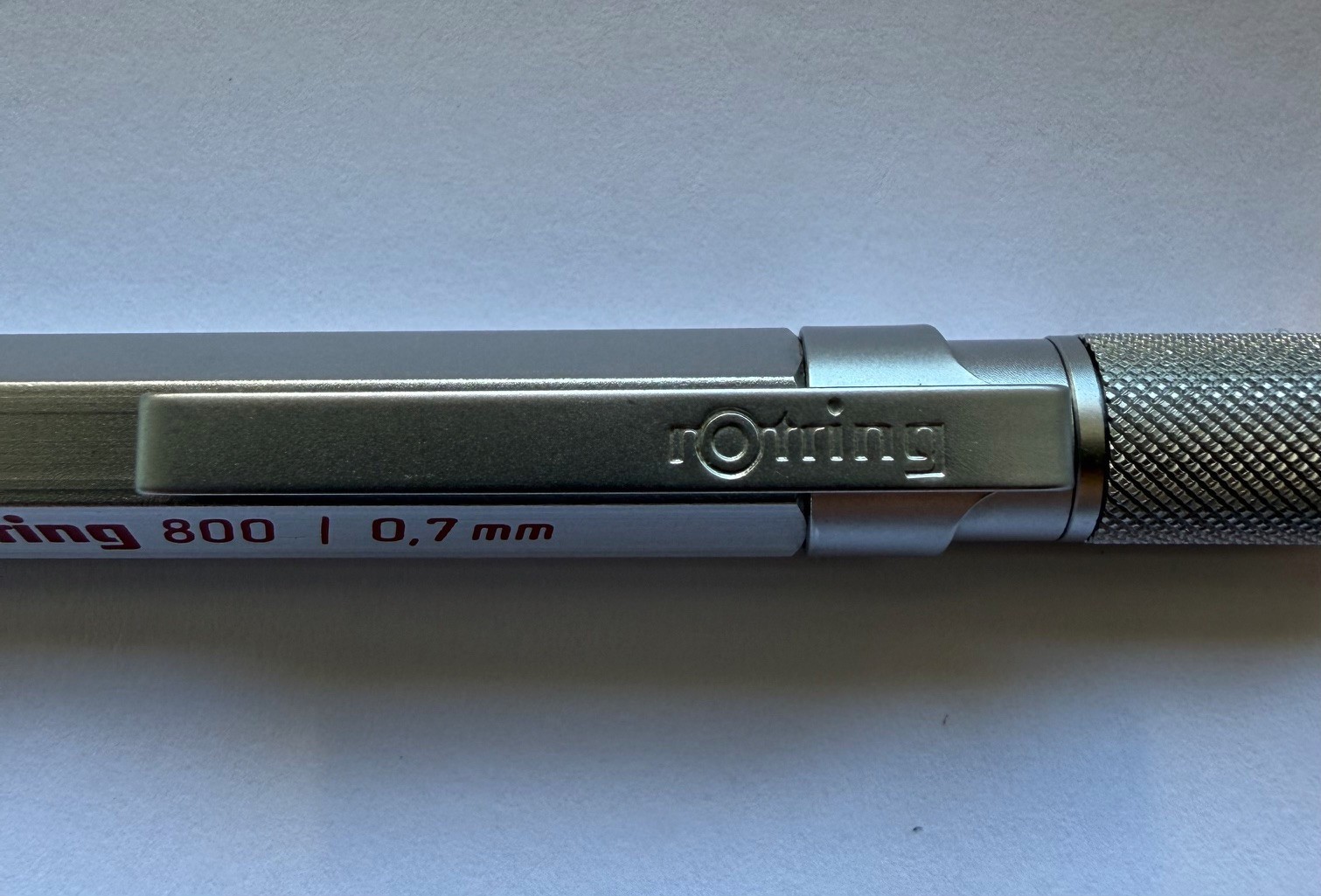 Rotring 800 Retractable Mechanical Pencil 0.7 mm Silver 2021 Vintage