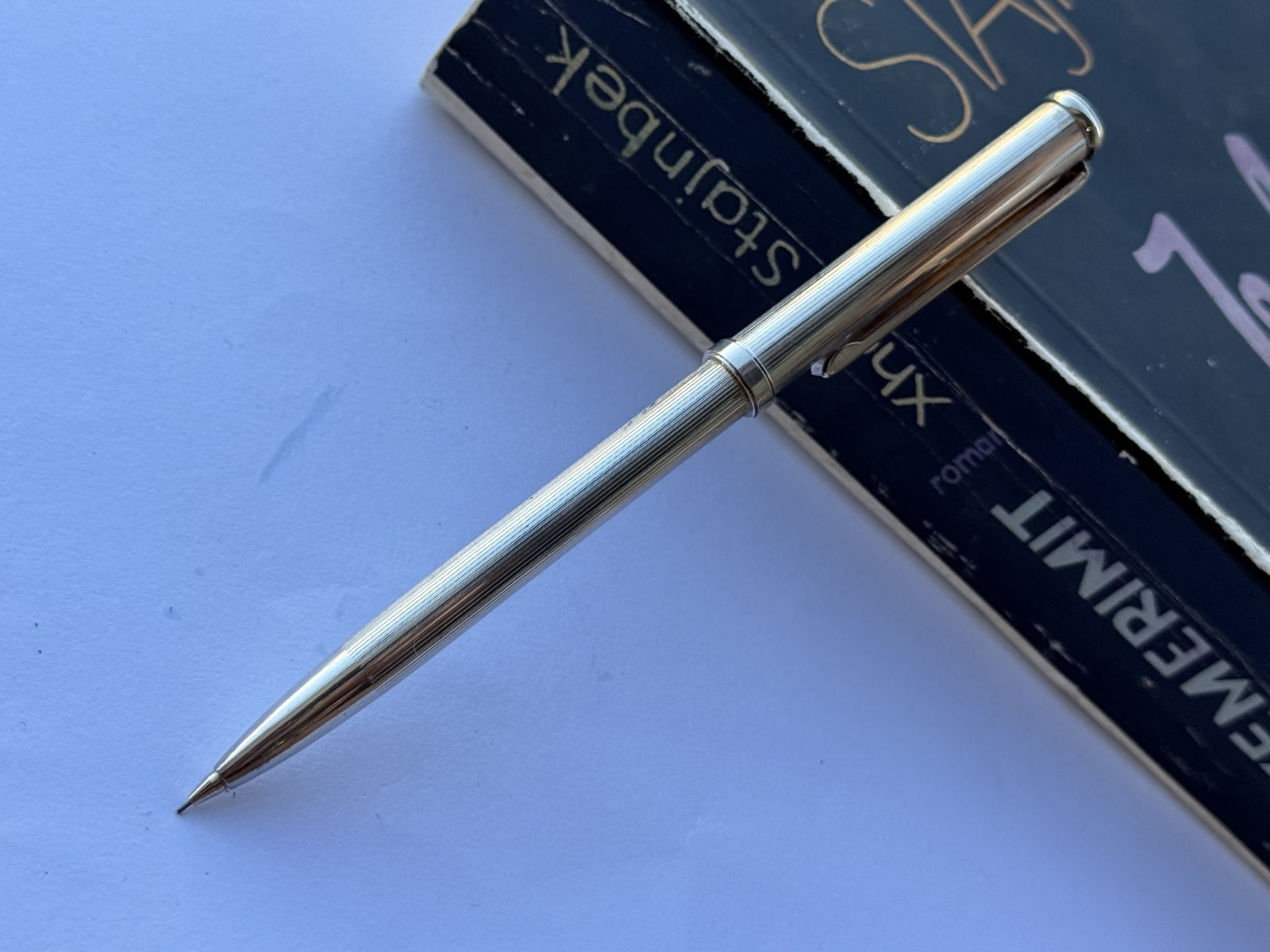 Sterling Silver 925 Mechanical Pencil 0.5mm In Very Good Condition