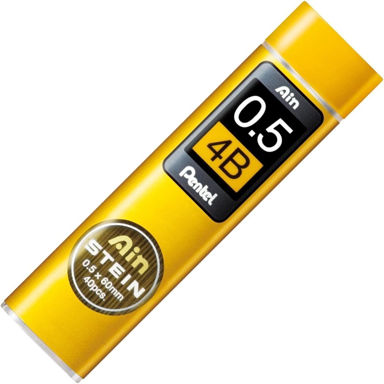 Ain Stein 0.5Mm Mechanical Pencil Leads 4B 40 Count Premium Writing Supplies