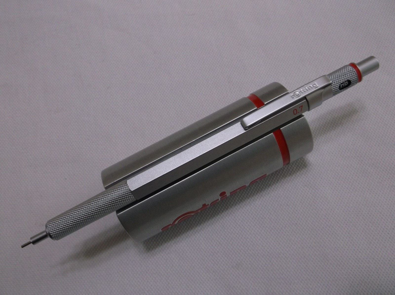 ROTRING 600 OLD STYLE METAL 0.7 mm PENCIL / SERIES # 2