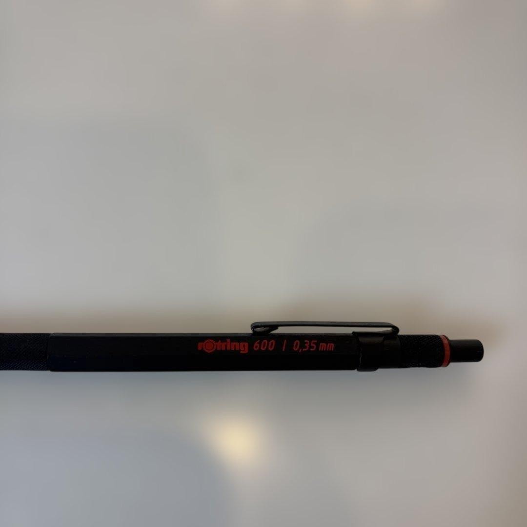 rOtring / 600 0.35mm Mechanical Pencil Black Near Mint Rare Discontinued JP Rare