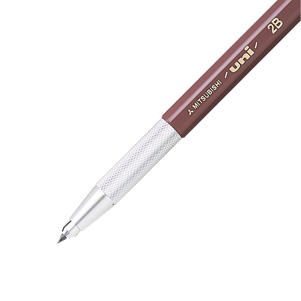 Japanese 2B Lead Drop Holder Pencil Roulette Grip Writing Instrument Pack of 1