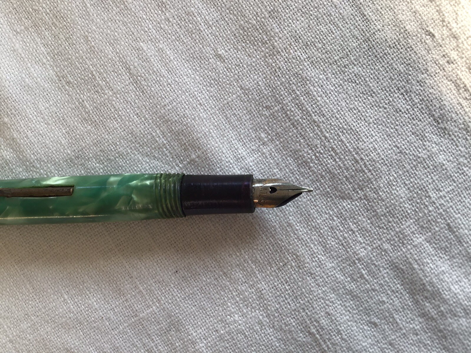 VTG Arnold Combination Mechanical Pencil and Lever Fill Fountain Pen