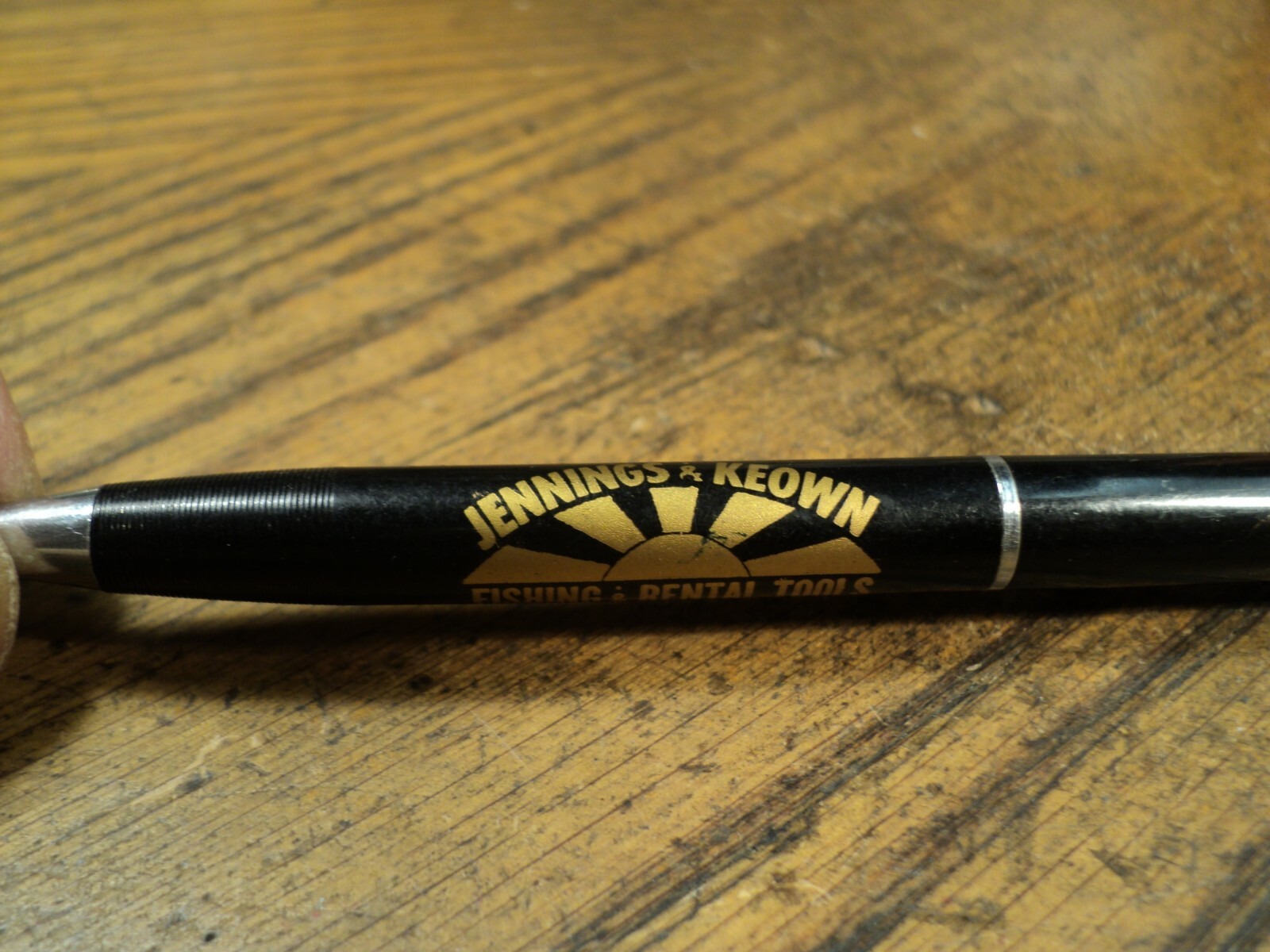 Vintage Ritepoint Mechanical Pencil Jennings & Keown Fishing & Rentals Odessa Tx