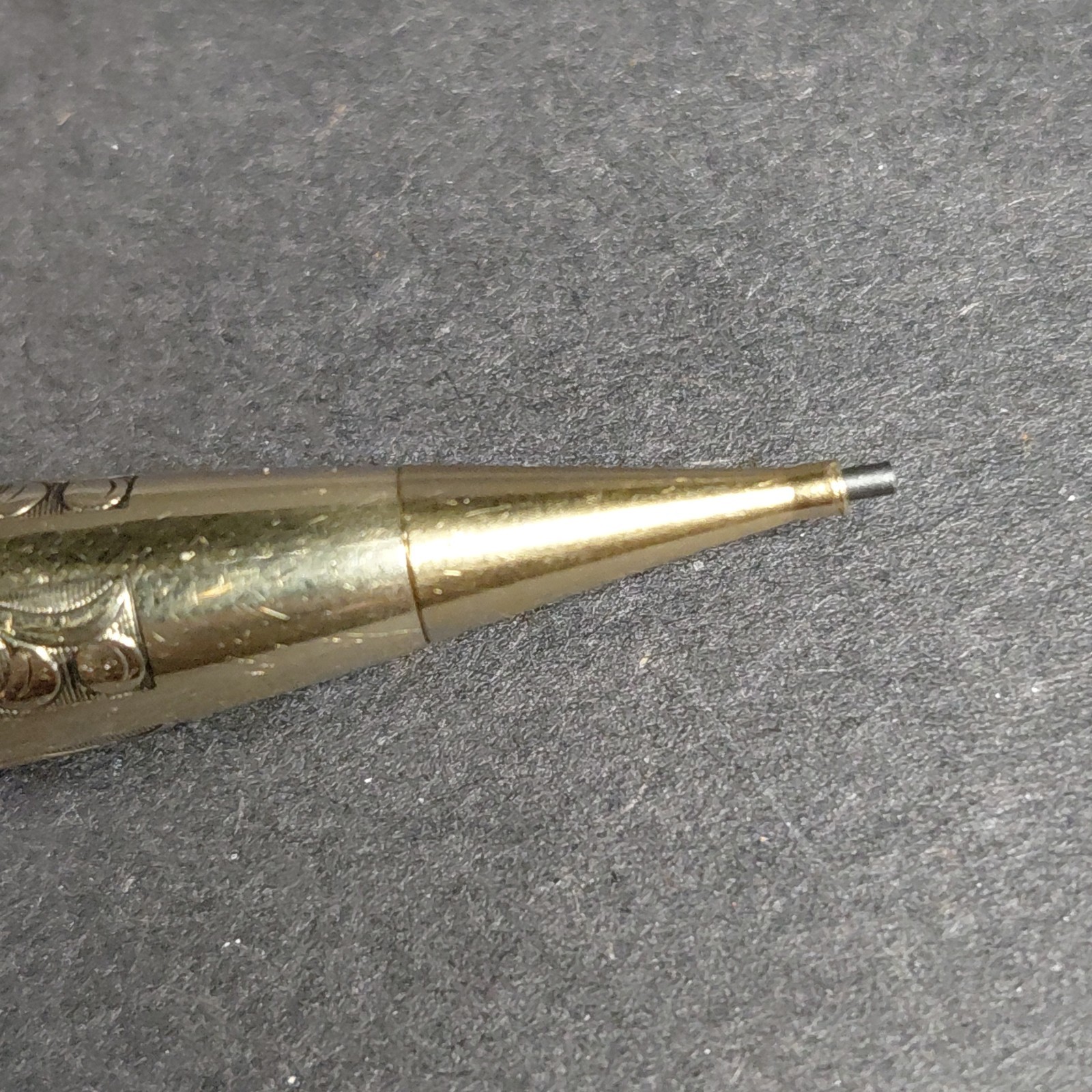 VTG Sheaffer Grape Vine 1/30 12k Gold Filled 0.9 MM Pencil USA Grapes and Leaves