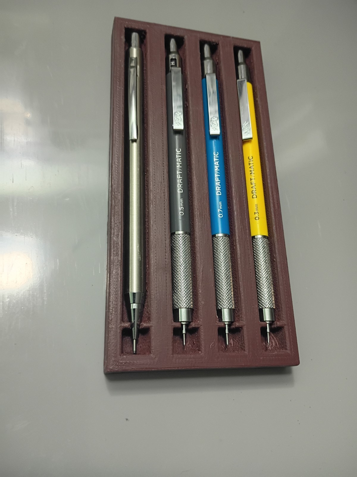Snap-In Pencil Holders for Fine Mechanical Pencils .3mm-2.0mm