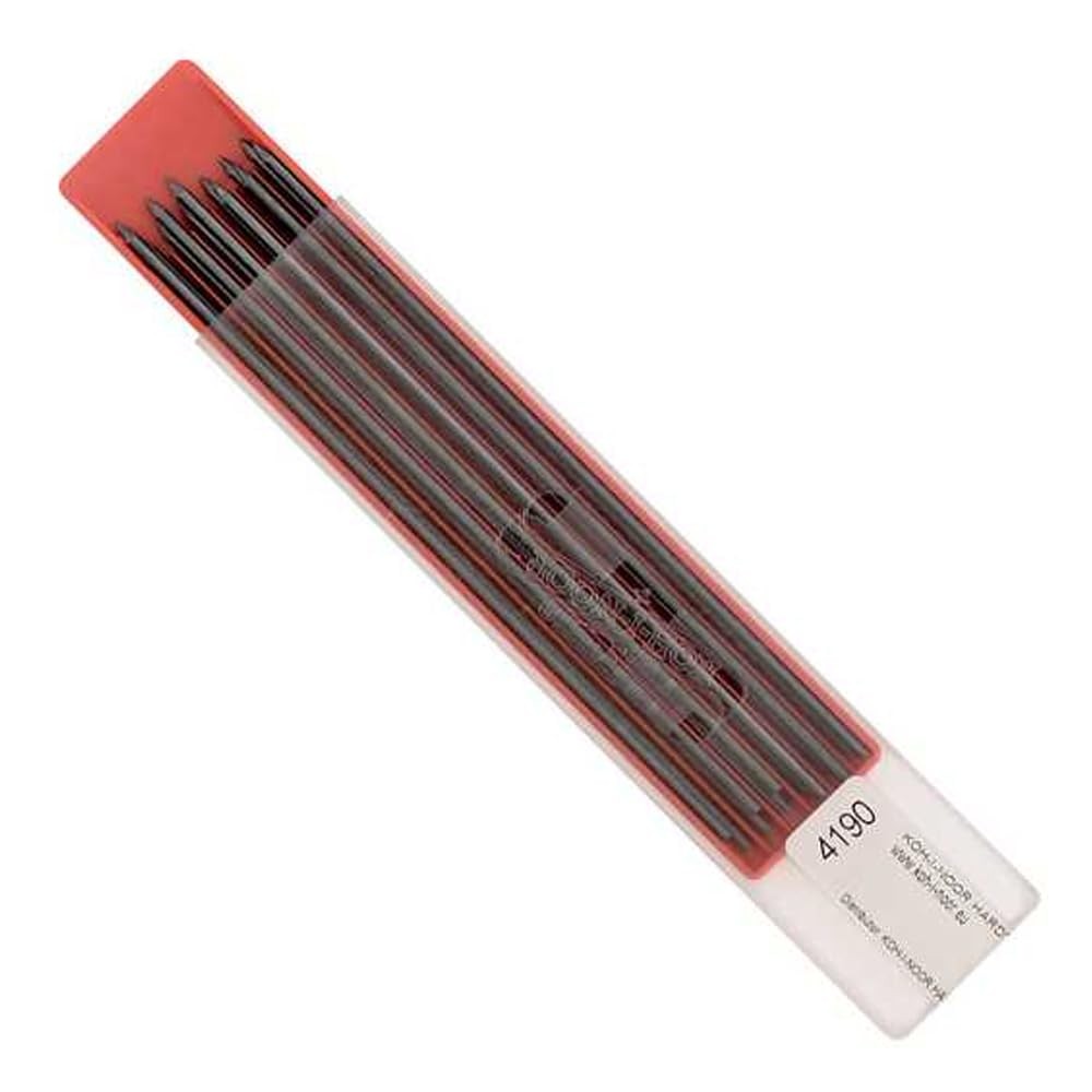 4190 6B 2.0 mm Graphite Leads For Technical Drawing And Retouching Refills