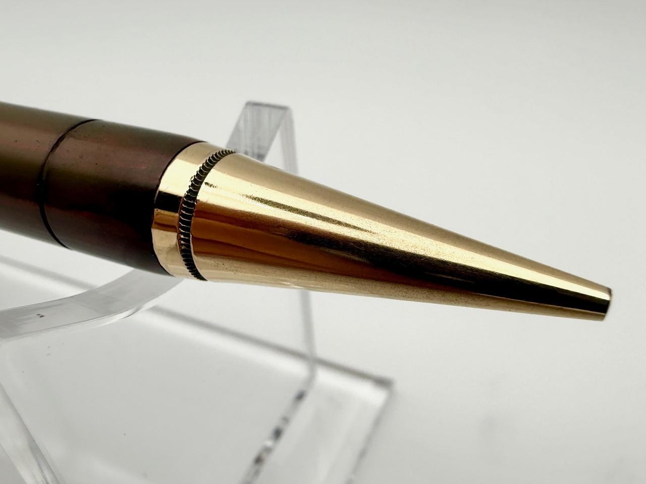 CONKLIN ENDURA OVERSIZE WOODGRAIN HARD RUBBER MECHANICAL PENCIL RARE