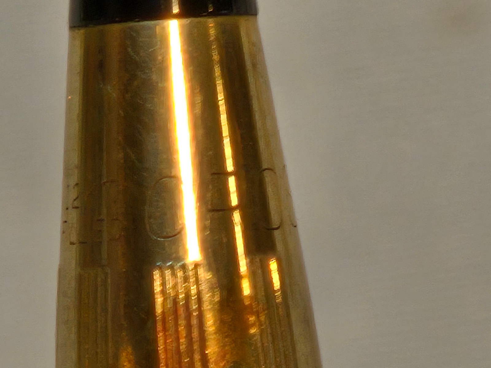 CROSS GOLD FILLED MECHANICAL PENCIL, UPJOHN LOGO, WITH EXTRA LEADS & ERASERS