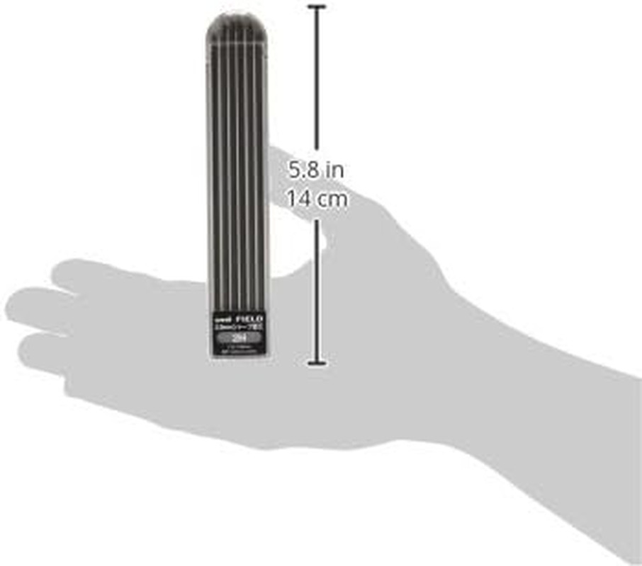 Uni Mechanical Pencil Lead, 2.0Mm for Field, 2H (U202101P2H)