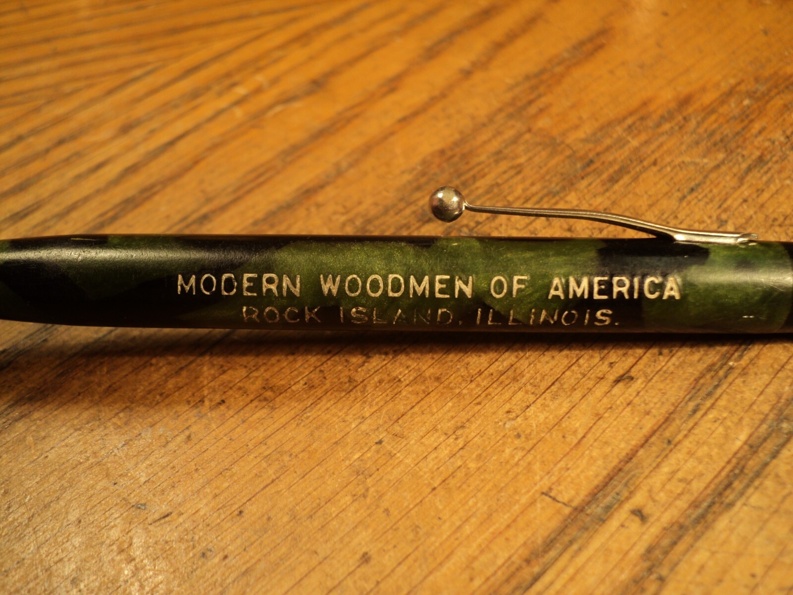 Vintage Mechanical Pencil Modern Woodmen Of America 5″ Long Unknown