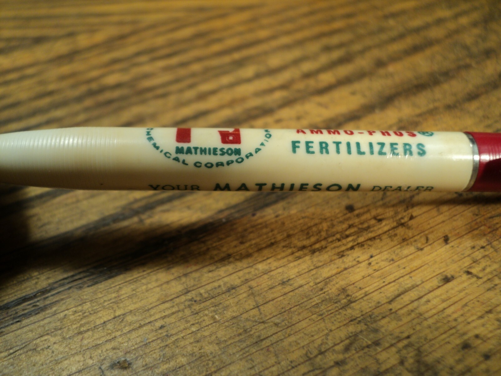 Vintage Short Vernon Mechanical Pencil Mathieson Farmers Union Clay Center KS