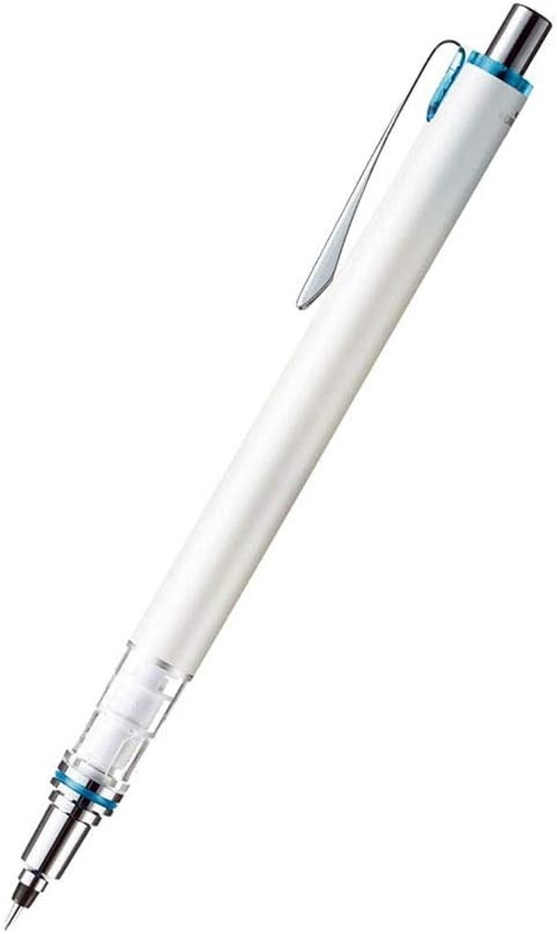 uni Kuru Toga Advance – Auto Lead Rotating Mechanical Pencil, 0.5mm (White)