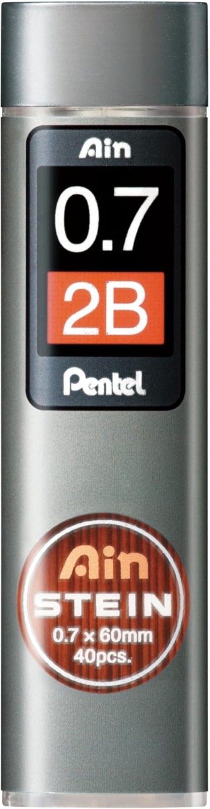 Mechanical Pencil Lead, Ain Stein, 0.7mm, 2B C277-2B