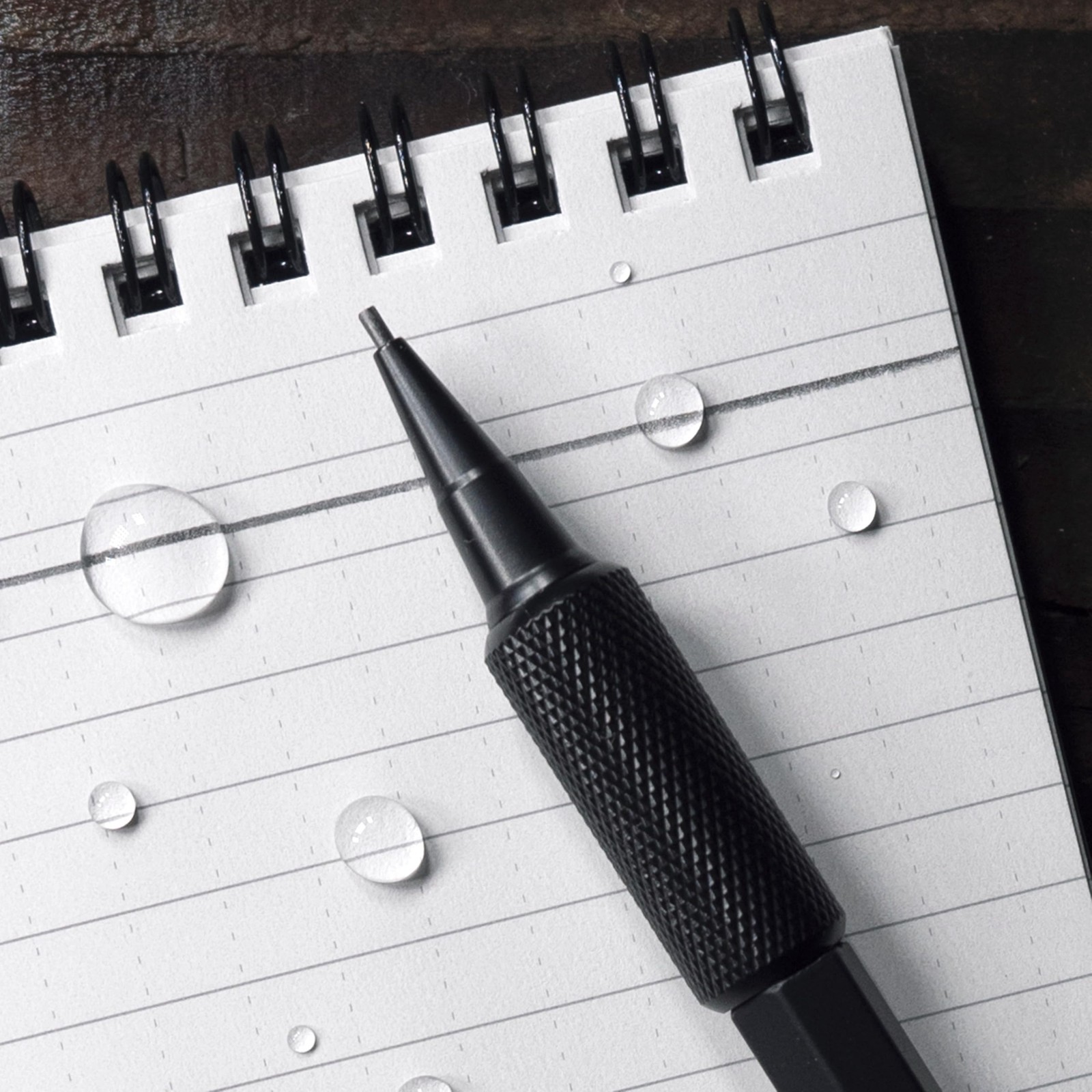 Weatherproof Mechanical Pencils 1.3mm Black Lead – 3 Pack for Outdoor Use