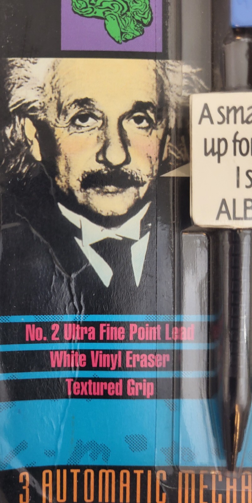 Albert Einstein Scripto 3 Automatic Mechanical Pencils .07 mm IQ Writing Gear
