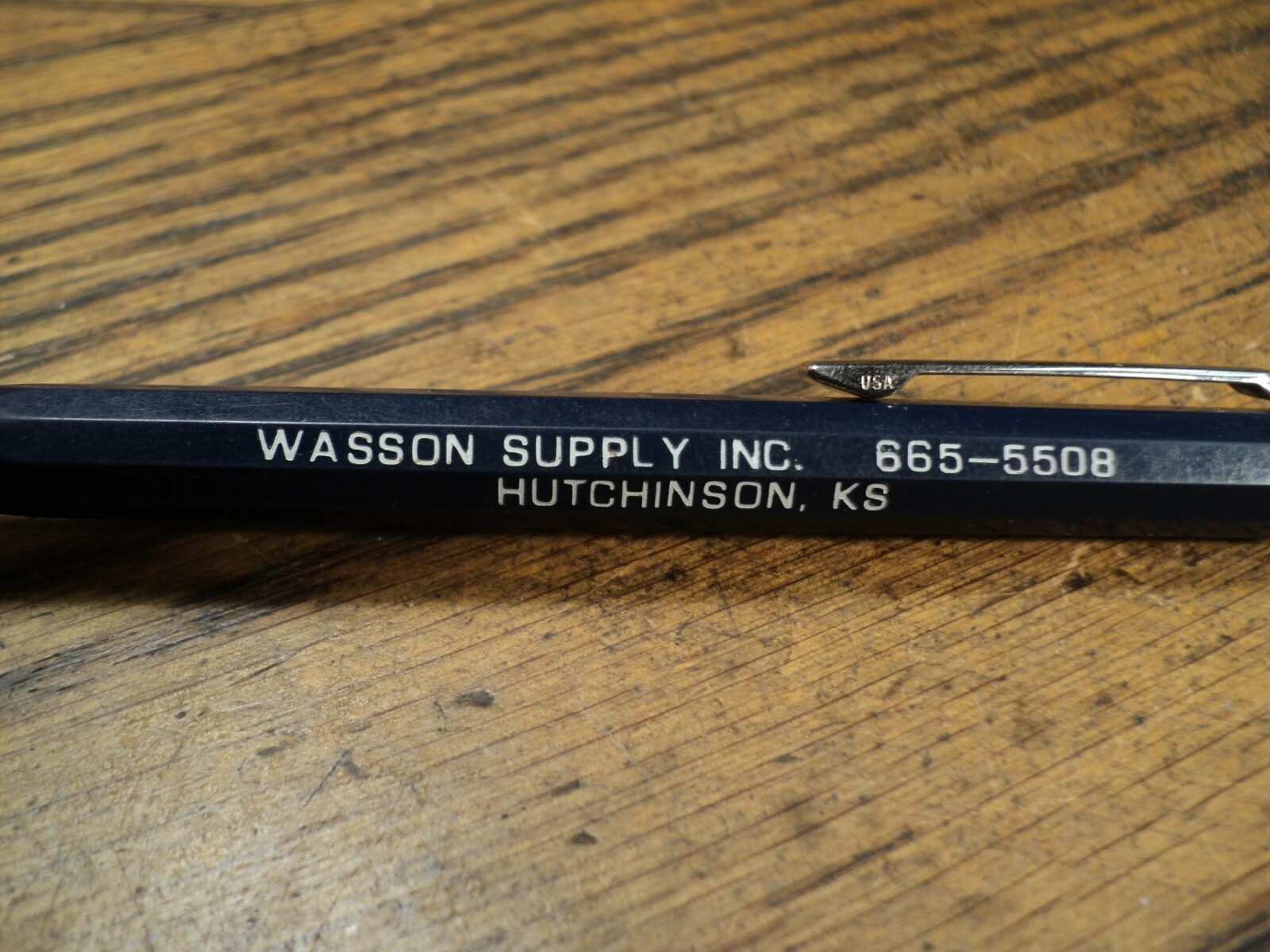Vintage Autopoint Mechanical Pencil Wasson Supply Inc Hutchinson KS 3